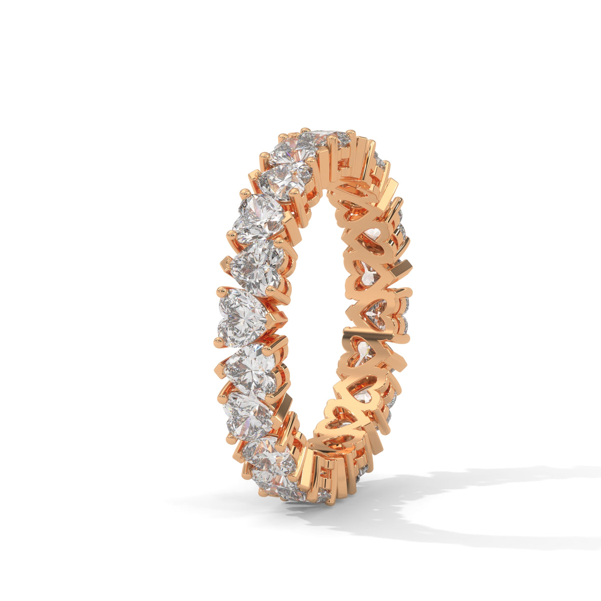 Infinite Hearts Eternity Ring