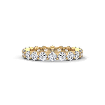 Endless Cushion Eternity Ring — IGI Certified Diamond Jewellery | My Carat India