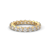Endless Cushion Eternity Ring