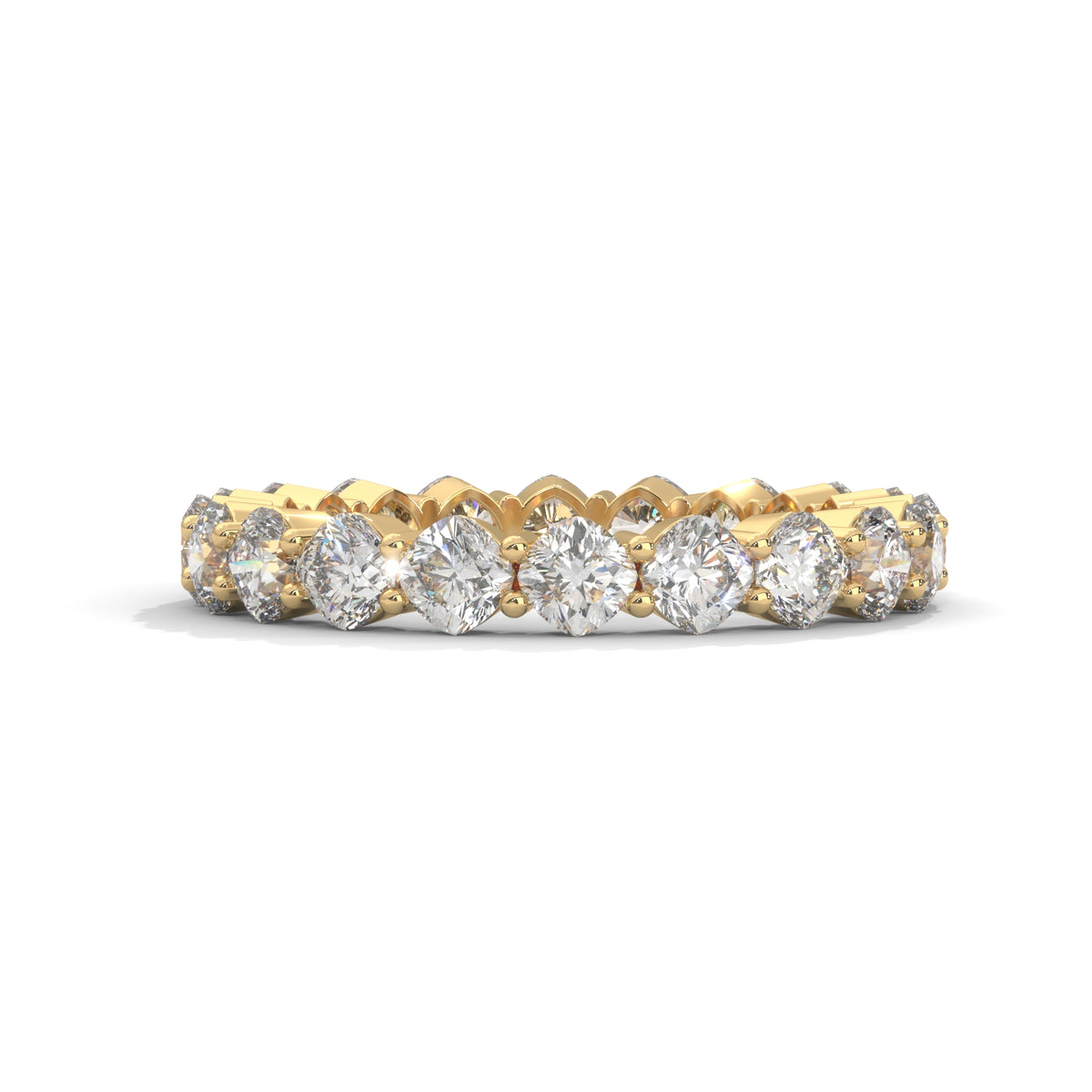 Endless Cushion Eternity Ring