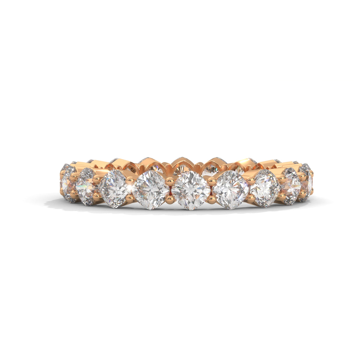 Endless Cushion Eternity Ring