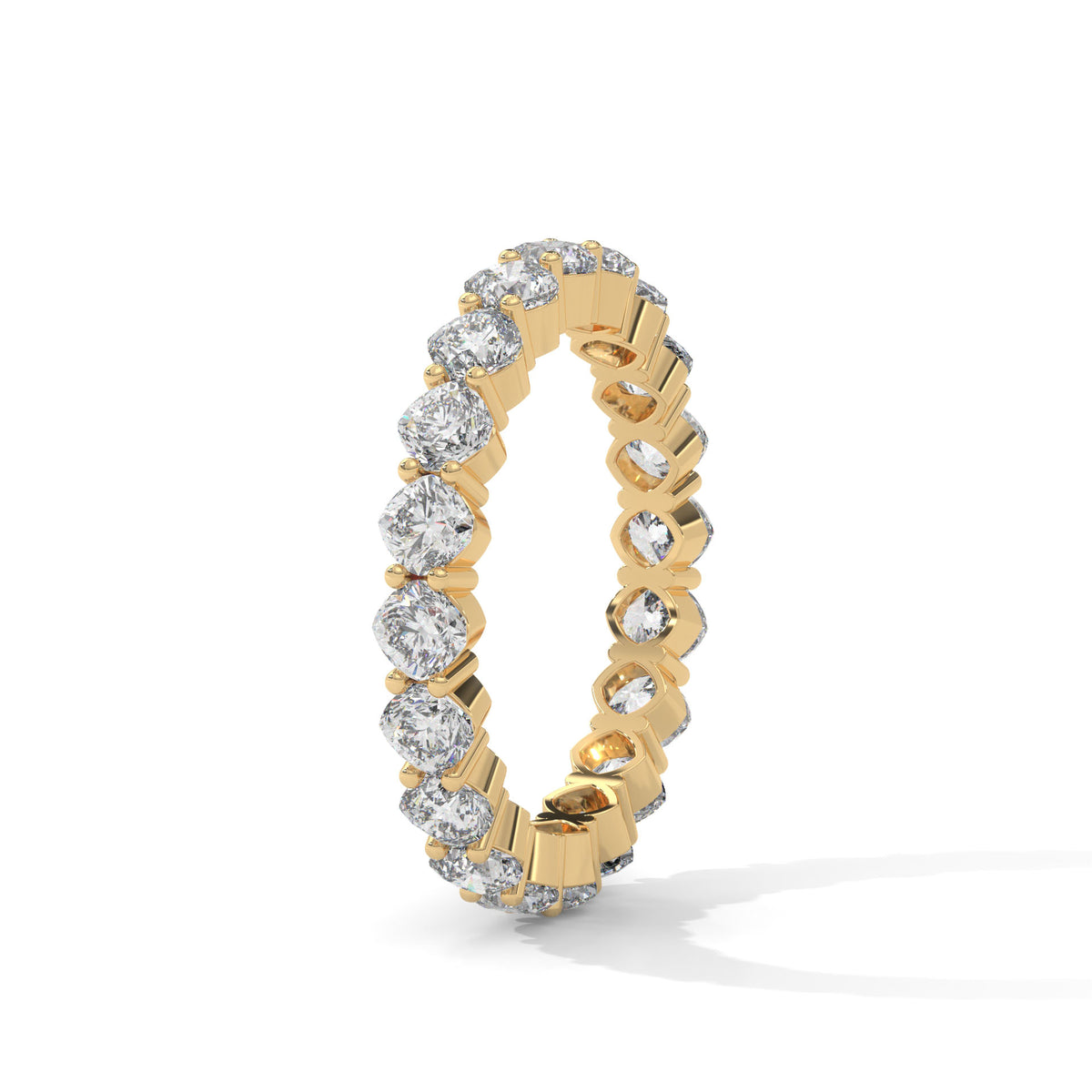 Endless Cushion Eternity Ring