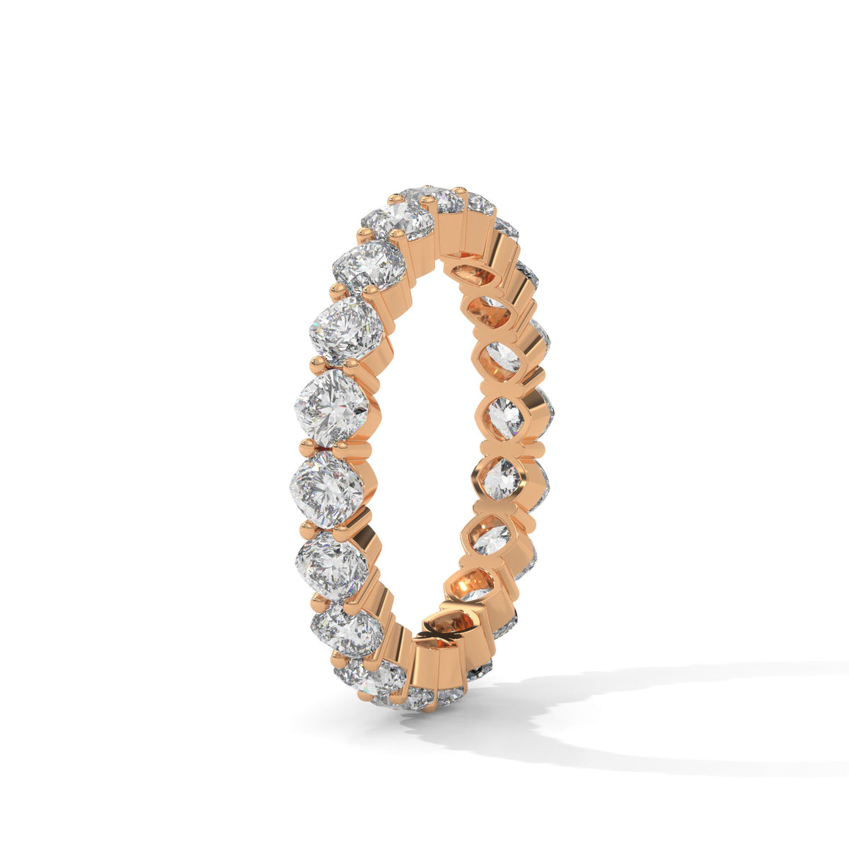 Endless Cushion Eternity Ring