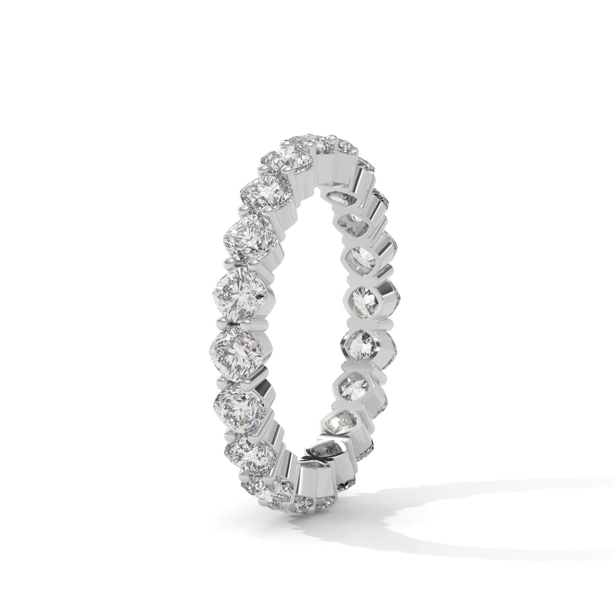 Endless Cushion Eternity Ring