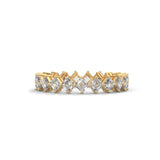 Cascading Squares Eternity Ring