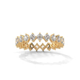 Cascading Squares Eternity Ring