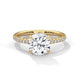Celestial Crown Solitaire Ring