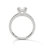 Celestial Crown Solitaire Ring