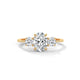 Oval Reverie Three-Stone Ring