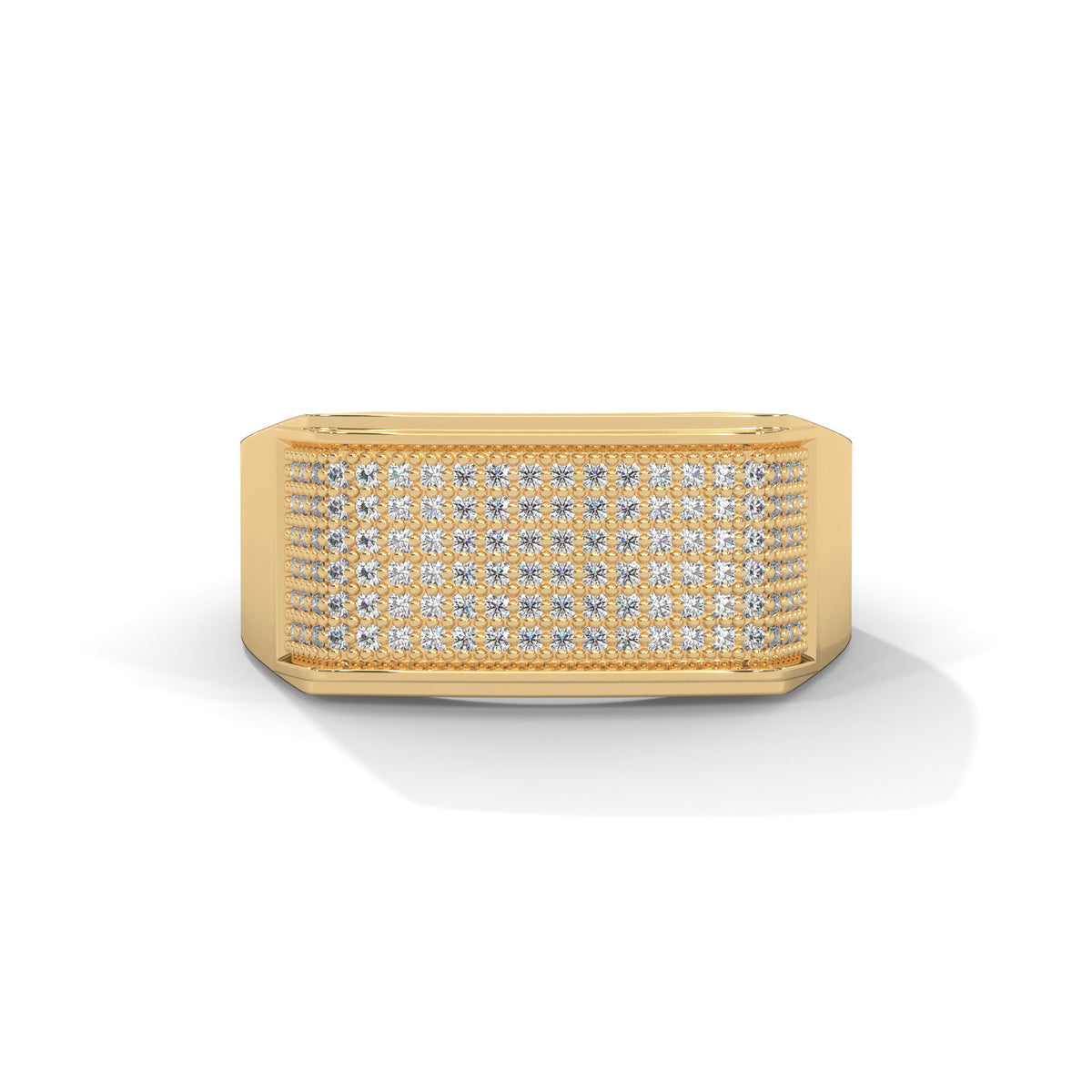 Bold Mosaic Statement Ring