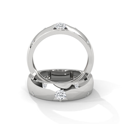 Stellar Orbit Solitaire Ring — IGI Certified Diamond Jewellery | My Carat India