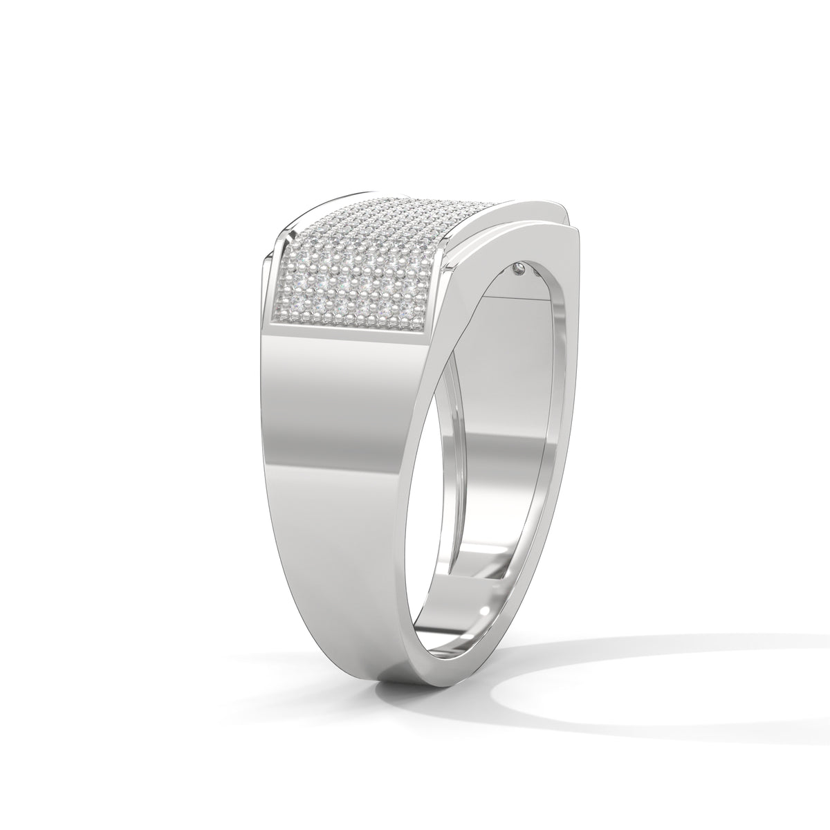 Bold Mosaic Statement Ring