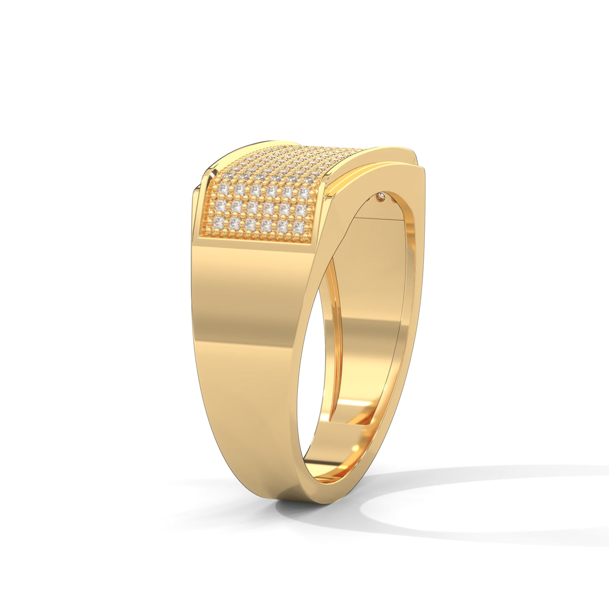 Bold Mosaic Statement Ring