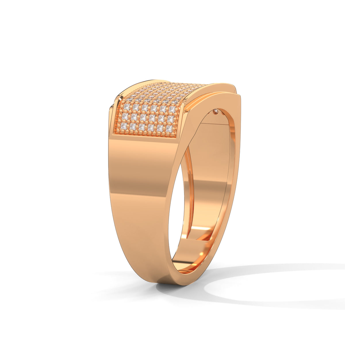 Bold Mosaic Statement Ring