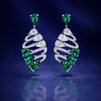 Diamond Earrings — IGI Certified Studs & Drops | My Carat India